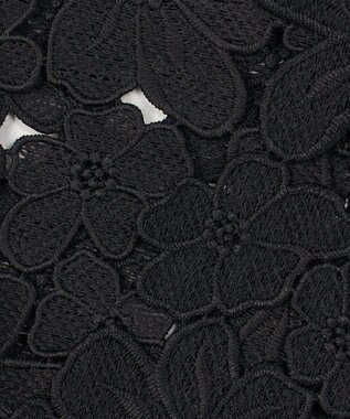 23区 【GOLD LABEL】エンブロイダリーレース キャミソール ブラック系