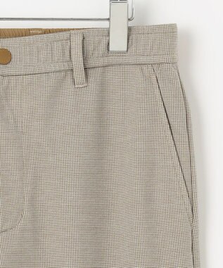 23区GOLF 【23Fondation/MEN】千鳥格子柄 ジャージーパンツ カーキ系3