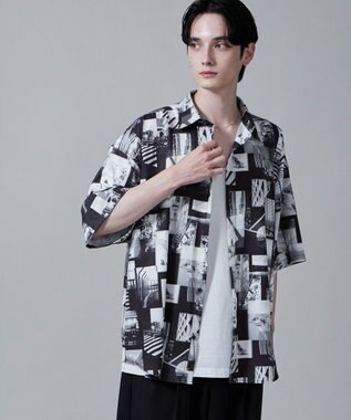 WEGO アムンゼンパターンBIGシャツ（S） 柄3