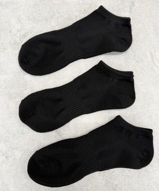WEGO 3Pムジショートソックス