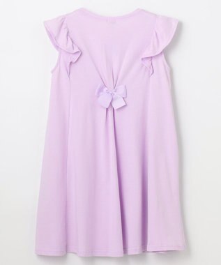 ANY KIDS ひんやりクール カットソーワンピース ラベンダー