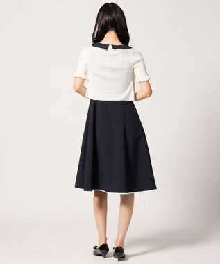 TOCCA HALF SLEEVE AJISAI  半袖カーディガン アイボリー系