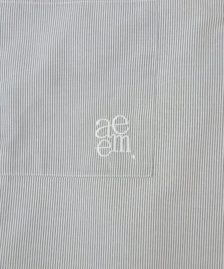 earth music&ecology レイヤードストライプシャツ Off White