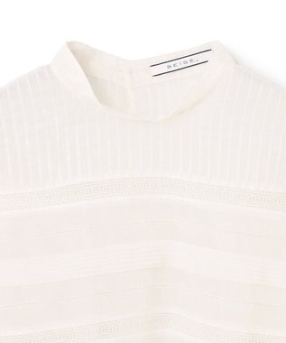 BEIGE， MONSIGNY / レースブラウス Ecru