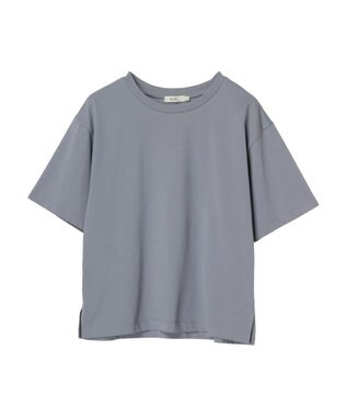 earth music&ecology ＢＯＸ　Ｔシャツ Blue