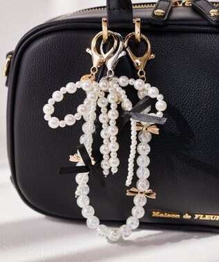 Maison de FLEUR オーロラリボンチャーム Clear