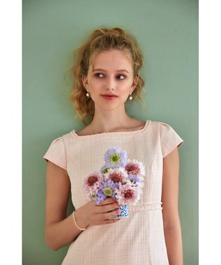 TOCCA 【WEB限定カラーあり・洗える・消臭】BE HAPPY! ドレス ピンク系