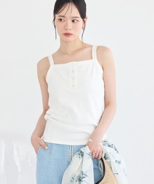 earth music&ecology ヘンリーネックキャミソール