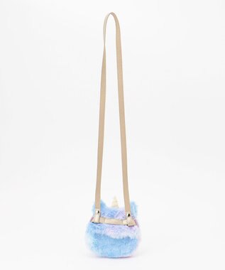 ANY KIDS アニマル移動ポケットポシェット レインボー×ユニコーン