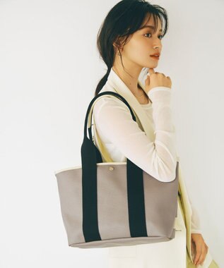 TOPKAPI 【Breath TOPKAPI】SCOTCH GRAIN スコッチグレイン シンプル A4 トートバッグ グレージュ