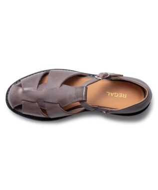 REGAL FOOT COMMUNITY 【リーガルレディース】F43R グルカサンダル グレー
