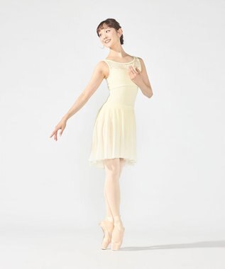 Chacott ノースリーブレオタード カナリア