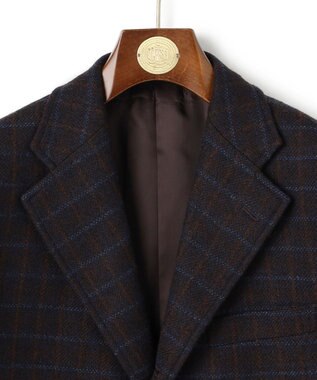 J.PRESS MEN 【LOVAT / ラバット】カントリーチェック ツイードジャケット / Authentic-Fit ダークブラウン系4