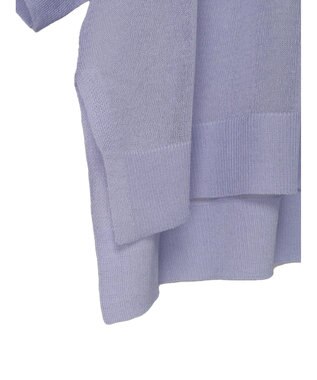 Green Parks シアーロゴニットプルオーバー Blue