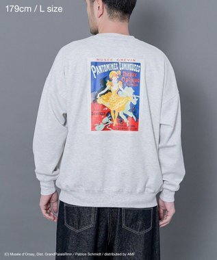 CRAFT STANDARD BOUTIQUE アートコラボ【ジュール・シェレ】スウェット Oatmeal