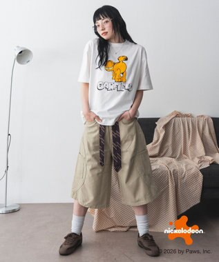 WEGO 【ユニセックス着用ITEM】GARFIELDグラフィックT（SS） ホワイト