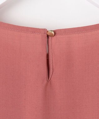 ANY SIS L 【洗える】エンブロイダリーフレアスリーブ ブラウス オレンジ