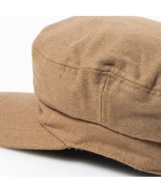 UNBILLION カシュネ cache nez / 起毛生地キャスケット キャメル