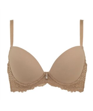 BRADELIS New York 【BRADELIS FIT / 響きにくいカップ】モールドフィットブラ デイリーに使いやすいシンプルな補正ブラジャー モカベージュ
