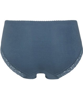 Wing ショーツ　【エアリーソフトブラ】　身生地部オーガニックコットン混　KB2202とペア　はきこみ丈あさめ　ウイング／ワコール　KF2852 コン