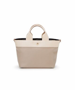 TOPKAPI 【人気色が限定復活！】【Breath TOPKAPI】RIPPLE リプル トート バッグ M（ショルダー付き） ペールベージュ