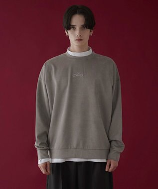 WEGO 【2点SET】フェイクスウェードアンサンブルプルオーバー ベージュ