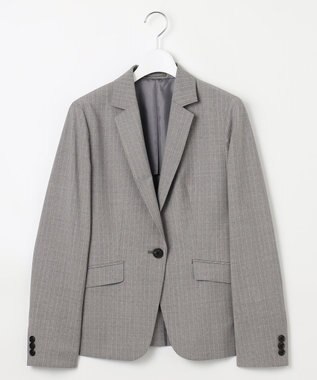 J.PRESS LADIES 【セットアップ対応】BAHARIYE2 テーラード ジャケット ライトグレー系1