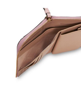 PELLE BORSA L字ファスナーミニ財布 Fine Goods フィーネグッズ 5444 ペールピンク