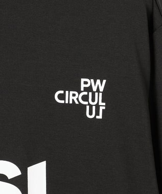 PW CIRCULUS 〈Pepsiコラボ〉【UNISEX】Pepsi 9-LOGO モックネック　ロングT ブラック系