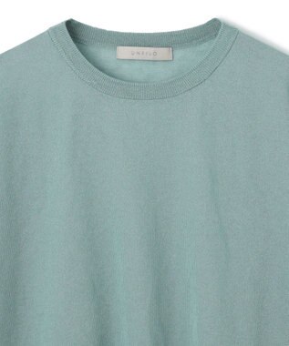 UNFILO MENS シアーニット【ギフトにもおすすめ】 スモーキーグリーン