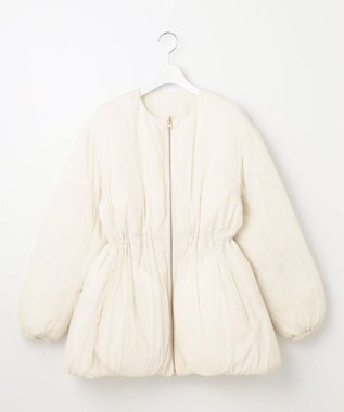 23区 ナイロンコート　17号 新色追加/洗える/撥水加工】シレータフタ ミドル丈 ダウンコート