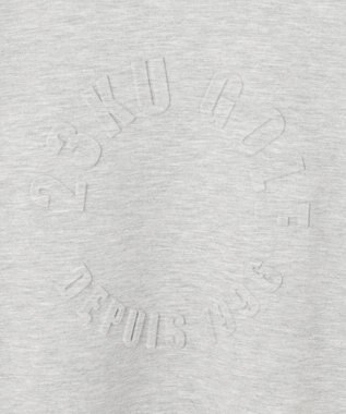 23区GOLF 【WOMEN】【吸水速乾/UVケア】長めの半袖丈でトレンドのモードスタイル！スウェットモックネック ライトグレー系