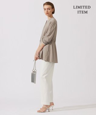 ICB L 【WEB限定・接触冷感・UVカット・速乾】 マットスキューバ ブルゾン ライトオリーブ系