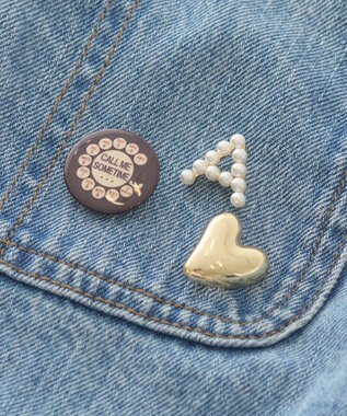 AMERICAN HOLIC 【3点SET】アソートブローチ Silver