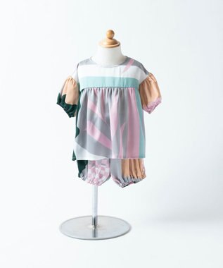 TRICOTE SILHOUETTE GATHER OVER TOPS/シルエットギャザーオーバートップス 94L.GRAY