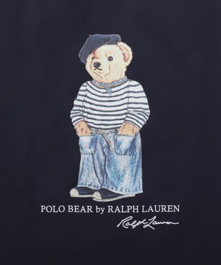 POLO RALPH LAUREN ベルト付きレインバッグ ポロベア 無地／撥水