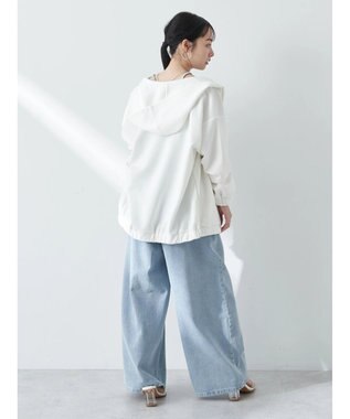 earth music&ecology ＵＶカット加工パーカー Ivory