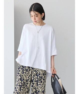 AMERICAN HOLIC 接触冷感ポンチョシルエットポンチプルオーバー Off White