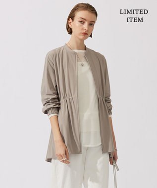 ICB L 【WEB限定・接触冷感・UVカット・速乾】 マットスキューバ ブルゾン ライトオリーブ系