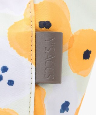 Y'SACCS 総柄プリントトートバッグ イエロー