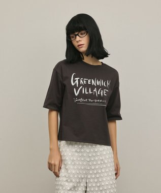 GRACE CONTINENTAL レイヤードロゴＴシャツ