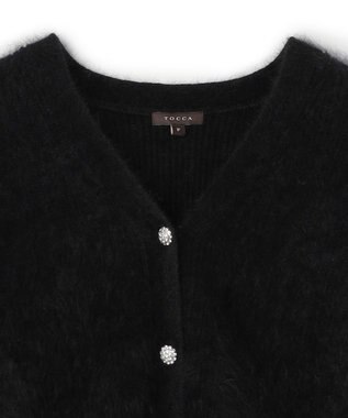 TOCCA 【百田夏菜子さん着用】CANDY FLOSS KNIT カーディガン ブラック系