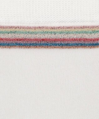 Paul Smith Frida Signtr シアー ソックス ホワイト