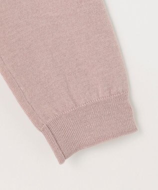 ANY SIS 【洗える】プチジュエル ニット ローズグレー