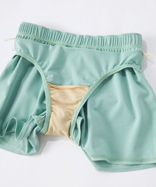 OP／FILA 【Reebok】２WAYラッシュ水着セパ3点セット水着 カーキ