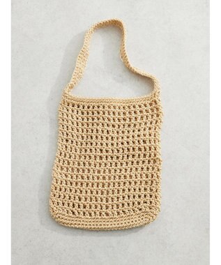 Green Parks ・ＱＵＯＮ　ハンドメイドメッシュワンショルダー Beige