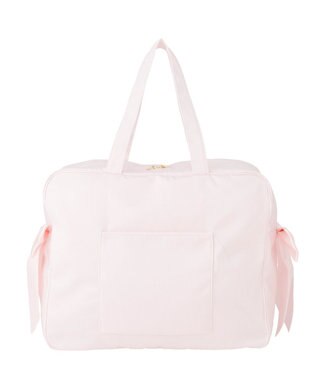 Maison de FLEUR サテンキャリーオンバッグ Pink