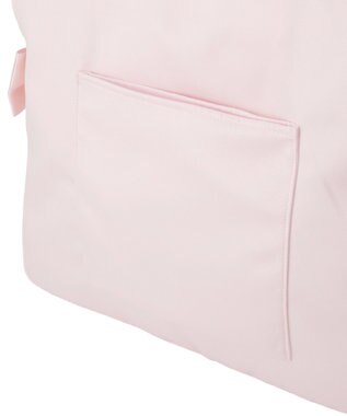 Maison de FLEUR サテンキャリーオンバッグ Pink