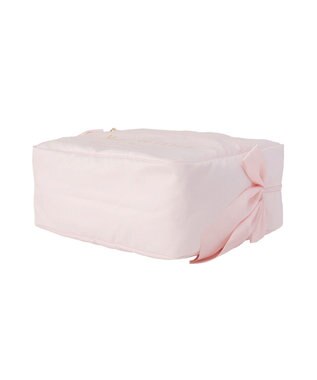 Maison de FLEUR サテンキャリーオンバッグ Pink