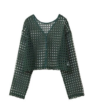 Green Parks ・ＳＵＧＡＲ　ＳＰＯＯＮ　２ｗａｙフラワーメッシュカーデ Green